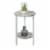 Convenience Concepts 111254C1WF Graystone 24 in. Plant Stand, Faux Birch & White - 23.75 x 15 Perspective: back