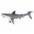 Great White Shark Toy Perspective: back
