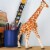 Reticulated Giraffe Toy Perspective: back
