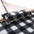 Castaway Hammock Quilted Check Print with Pillow Perspective: back