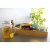 Kitchen Drawer Bamboo Organizer with Removable Dividers for Cutlery 14 x 10 x 2" Perspective: back
