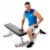 Marcy Home Gym Exercise Fitness Training Workout Flat Board Weight Lifting Bench Perspective: back
