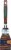 Island Bamboo Pakkawood 12-Inch Spatula, Rainbow Perspective: back