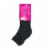 Dr. Motion Super Comfort Diabetic Quarter Socks - Black Perspective: back