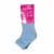 Dr. Motion® Super Comfort Diabetic Quarter Socks - Blue Perspective: back