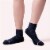 Dr. Motion® Everyday Women's Compression Quarter Socks - Black Perspective: back