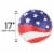 USA Flag HELIUM FILLED BALLOON Perspective: back