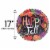 Happy Fall Helium Filled Balloon Perspective: back
