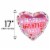 Happy Galantine's Day Helium Filled Balloon Perspective: back