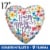 Classic Flowers Mother's Day Helium Filled Balloon Perspective: back