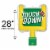 Game Time Goal Oversized HELIUM FILLED BALLOON Perspective: back