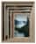 Crystal Art Gallery Framed Mountain Wall Art Perspective: back