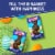 CRUNCH Milk Chocolate and Crisped Rice Easter Solid Bunny Easter Basket Stuffers Perspective: back