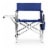 Sports Chair, Navy Blue Perspective: back