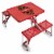 Cornell Big Red - Picnic Table Portable Folding Table with Seats Perspective: back