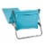Beachcomber Portable Beach Chair & Tote, Blue Perspective: back