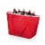 Topanga Cooler Tote Bag, Red Perspective: back
