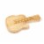 Guitar Cheese Cutting Board & Tools Set, Bamboo Perspective: back