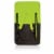 Ventura Portable Reclining Stadium Seat, Lime Green Perspective: back