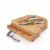 Piano Cheese Cutting Board & Tools Set, Bamboo Perspective: back