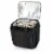 Bodega Rolling Wine Cooler, Black Perspective: back