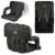 Oregon Ducks Ventura Portable Reclining Stadium Seat - Black Perspective: back