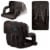 Carolina Panthers - Ventura Portable Reclining Stadium Seat Perspective: back