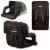 Dallas Cowboys Ventura Portable Reclining Stadium Seat - Black Perspective: back