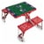 Picnic Time New York Giants Portable Picnic Table Perspective: back
