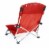Tranquility Portable Beach Chair, Red Perspective: back