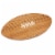Kickoff Football Cutting Board & Serving Tray, Bamboo Perspective: back