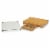 Concerto Glass Top Cheese Cutting Board & Tools Set, Bamboo Perspective: back