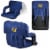 Picnic Time Cal Bears Ventura Portable Reclining Stadium Seat - Navy Perspective: back
