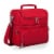 Pranzo Lunch Cooler Bag, Red Perspective: back