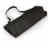 BBQ Apron Tote Pro Grill Set, Black with Gray Accents Perspective: back