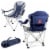 Illinois Fighting Illini - Reclining Camp Chair Perspective: back