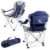 Kansas Jayhawks - Reclining Camp Chair Perspective: back