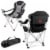 Louisville Cardinals - Reclining Camp Chair Perspective: back