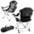 Northwestern Wildcats - Reclining Camp Chair Perspective: back