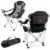 Texas A&M Aggies - Reclining Camp Chair Perspective: back