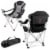 Texas Tech Red Raiders - Reclining Camp Chair Perspective: back