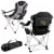 Wake Forest Demon Deacons - Reclining Camp Chair Perspective: back