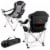 Cornell Big Red - Reclining Camp Chair Perspective: back