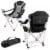 Wyoming Cowboys - Reclining Camp Chair Perspective: back
