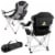 App State Mountaineers - Reclining Camp Chair Perspective: back