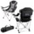 TCU Horned Frogs - Reclining Camp Chair Perspective: back
