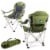 Colorado State Rams - Reclining Camp Chair Perspective: back