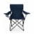 PTZ Camp Chair, Navy Blue Perspective: back