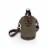 Insulated Growler Tote with 64 oz. Glass Growler, Khaki Green Perspective: back