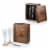 Cleveland Browns - Pilsner Beer Glass Gift Set Perspective: back